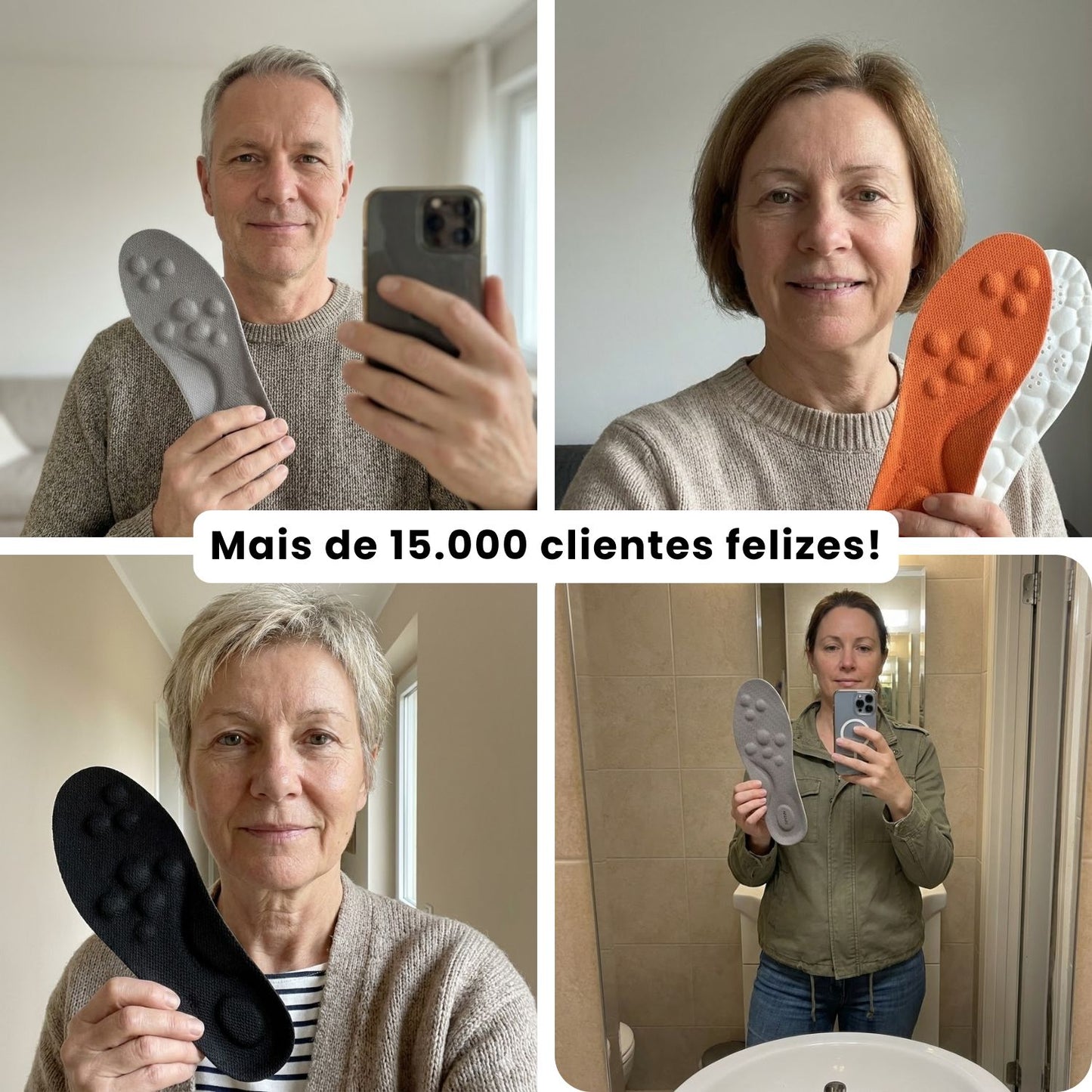 Sormira™ Palmilhas Cloud